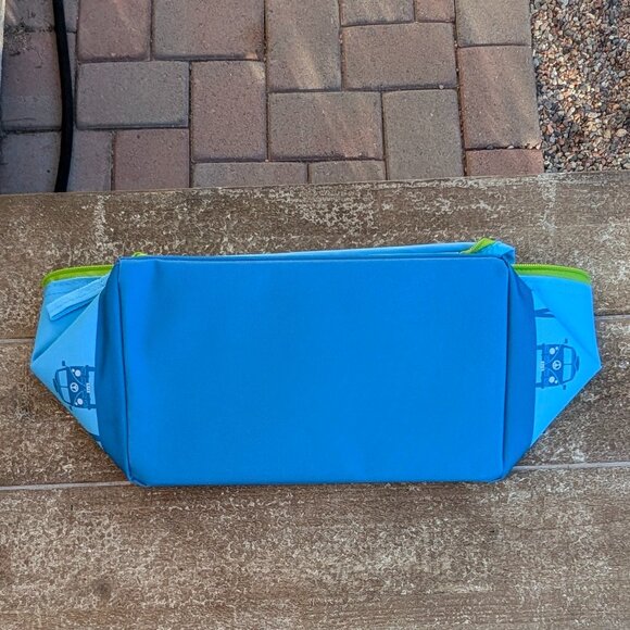 Trader Joe’s Mini Reusable Blue-Green Insulated Cooler Bag -NEW - Picture 2 of 4